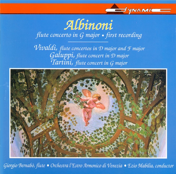 Albinoni, Vivaldi, Galuppi & Tartini: Flute Concertos album cover
