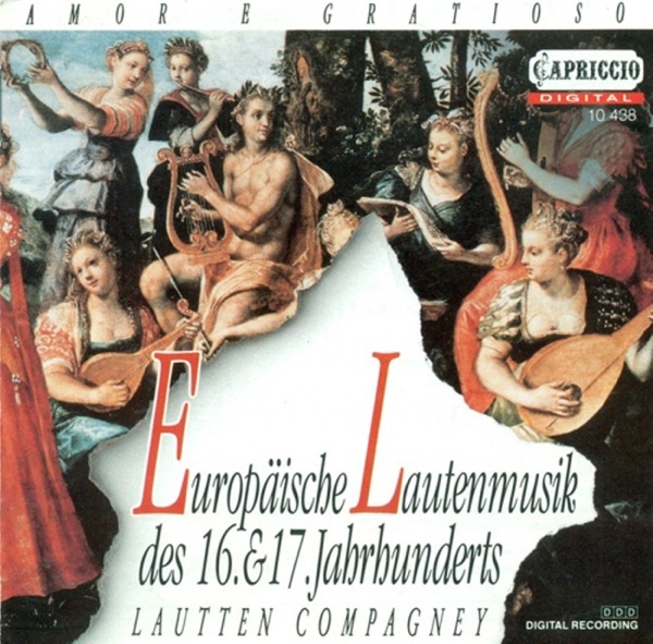 Lute Music (16Th-17Th Centuries) - Dowland, J. - Marchant, J. - Robinson, T. - Heckel, W. - Milano,  album cover