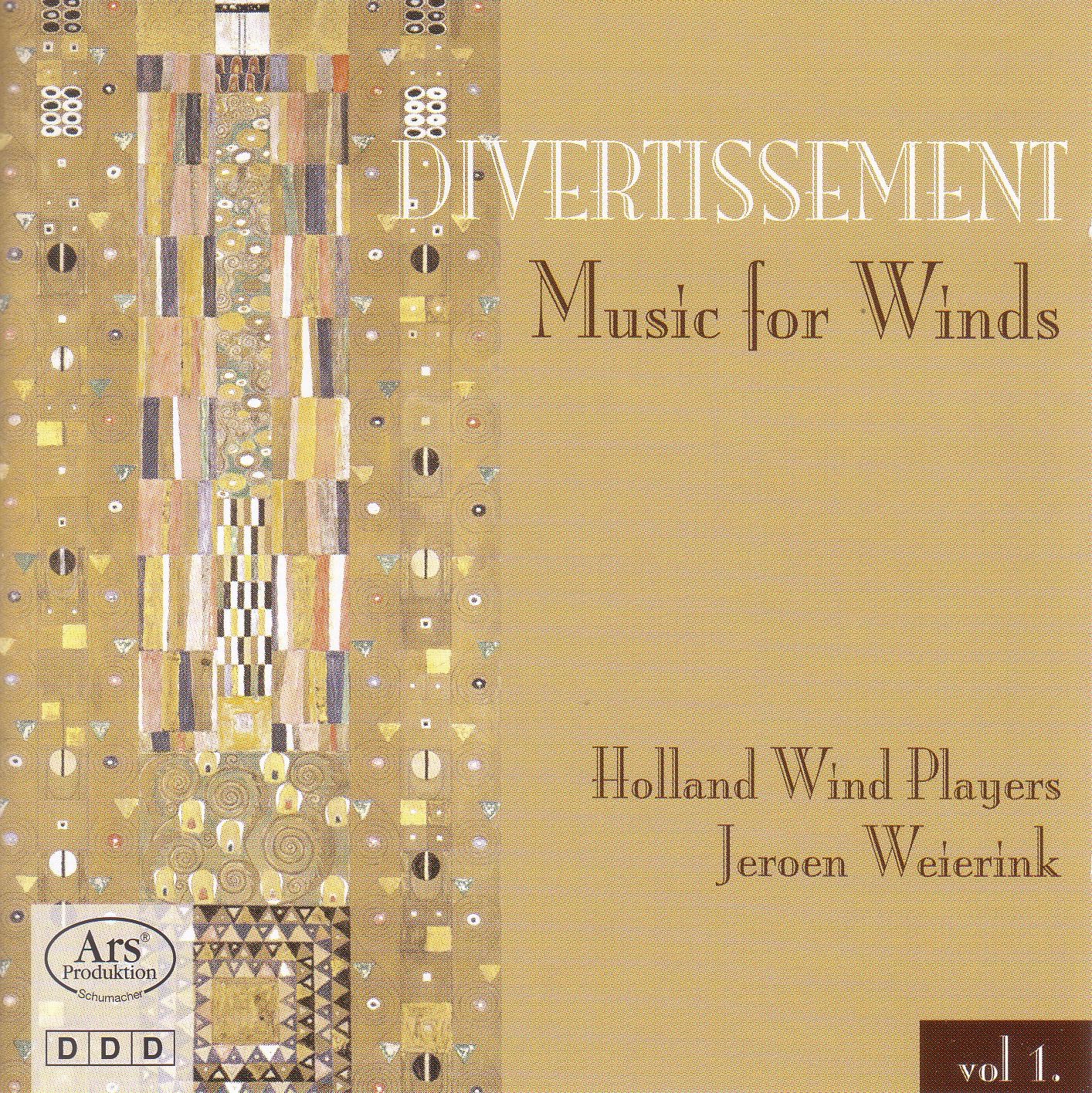 Divertissement - Music for Winds album cover
