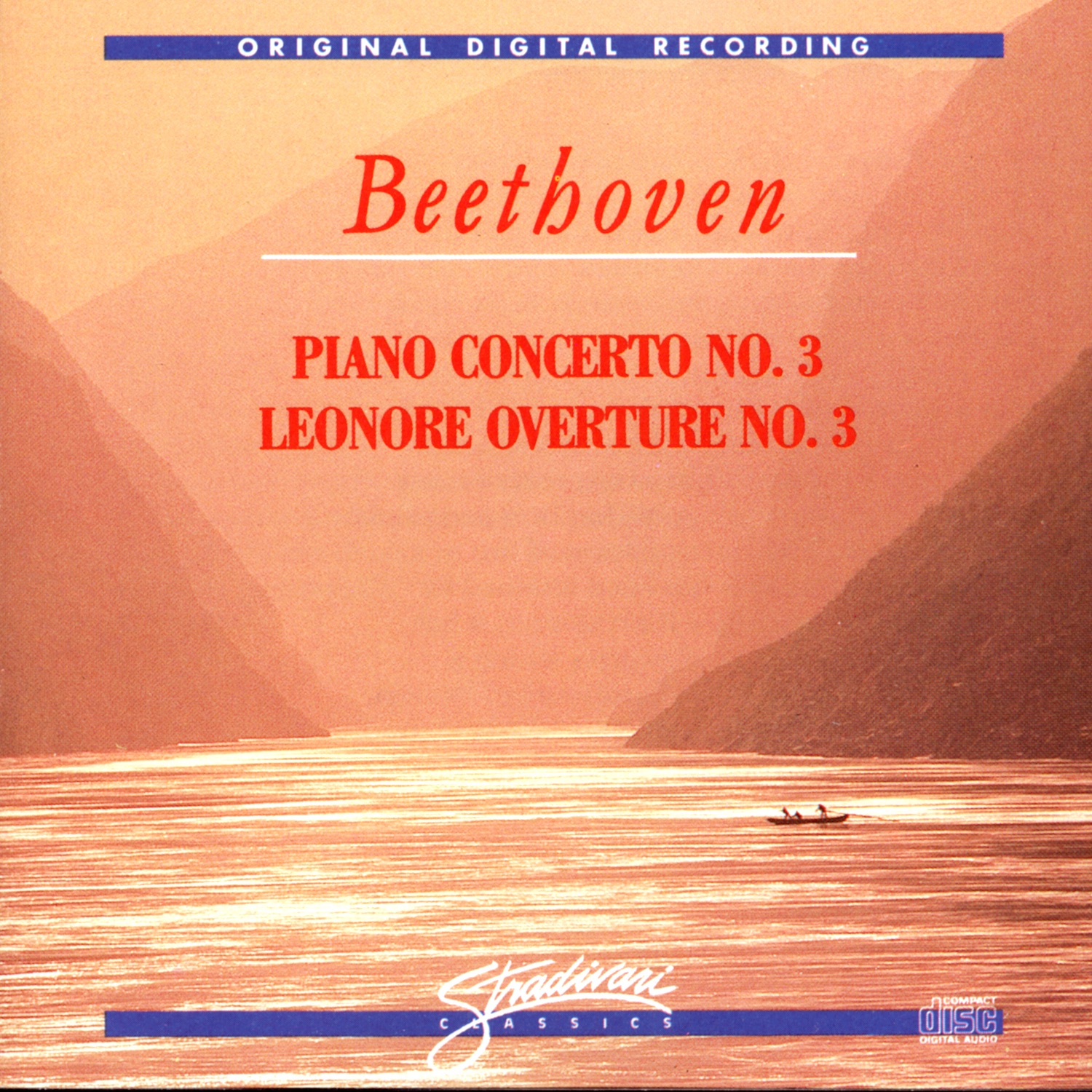 Piano Concerto 3, Loenore Overture No 3 album cover