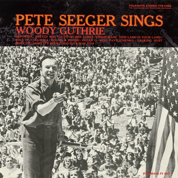 Pete Seeger Sings Woody Guthrie album cover