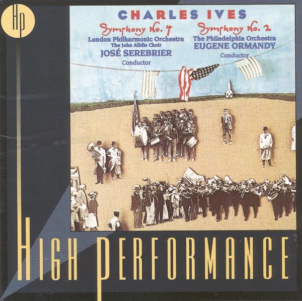 Ives: Symphonies Nos. 4 & 2 album cover