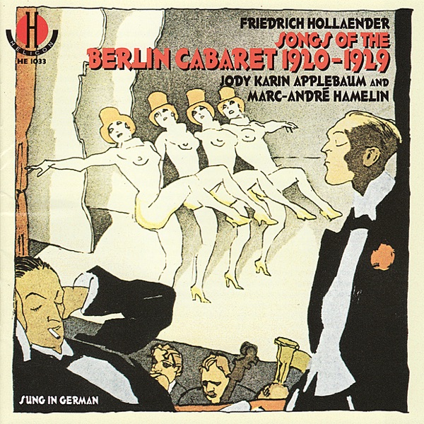 Songs of the Berlin Cabaret 1920-1929 album cover