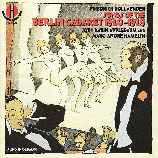 Songs of the Berlin Cabaret 1920-1929 album cover