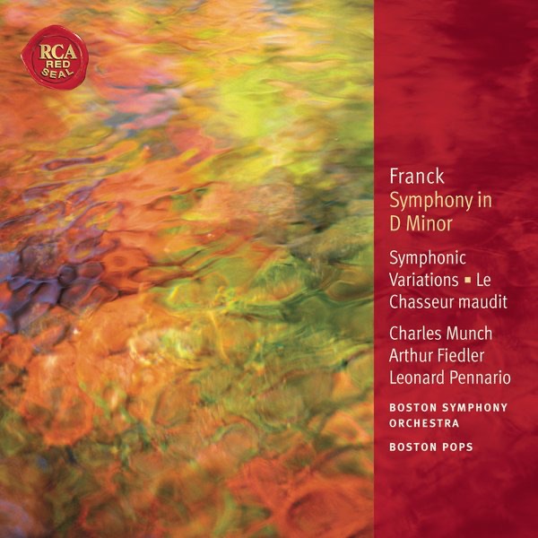 Franck: Symphony in D Minor, Le Chasseur Maudit, Symphonic Variations album cover