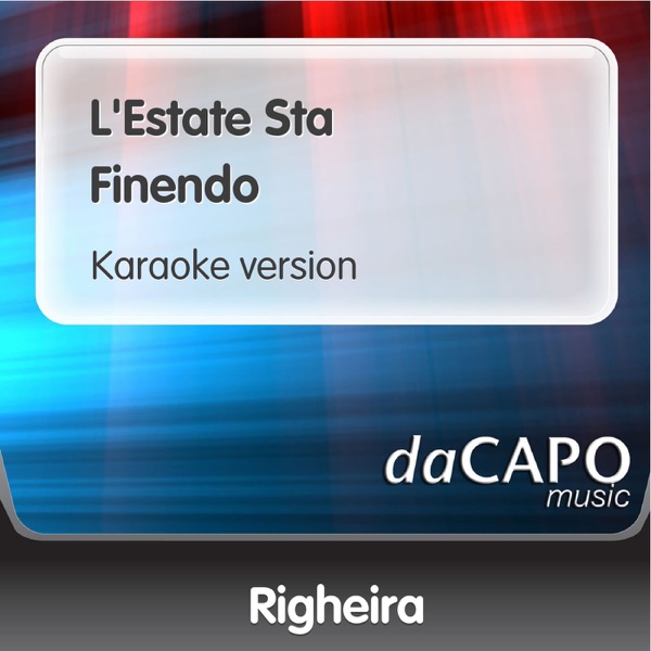 L'Estate Sta Finendo (Karaoke Version) - Single album cover