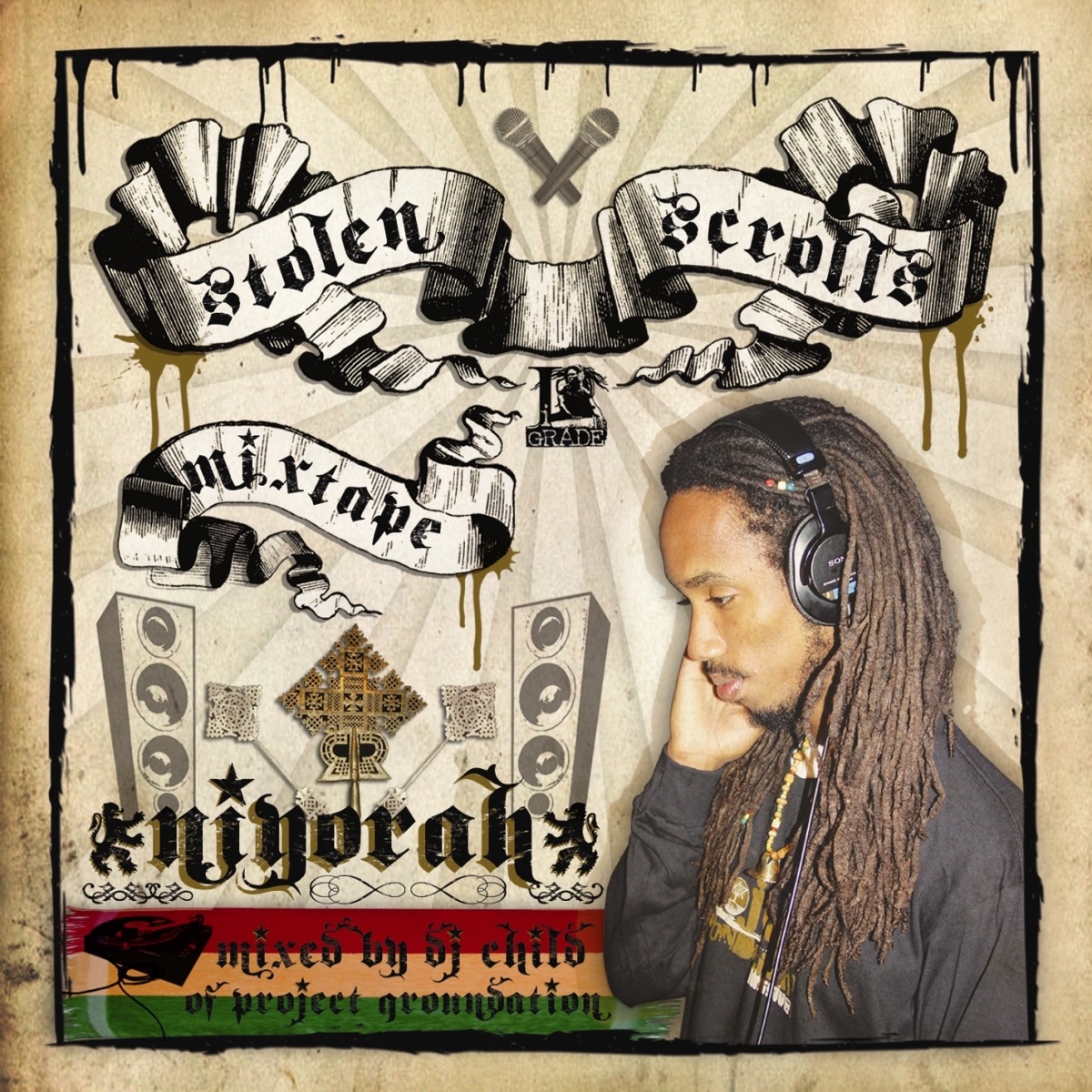 Stolen Scrolls (The Mixtape Album Mixed By Dj Child) album cover