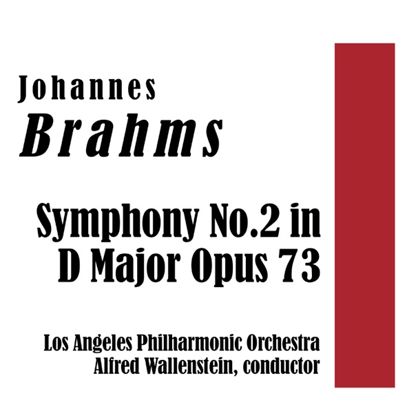 Johannes Brahms: Symphony No. 2 in D Major, Op. 73 album cover