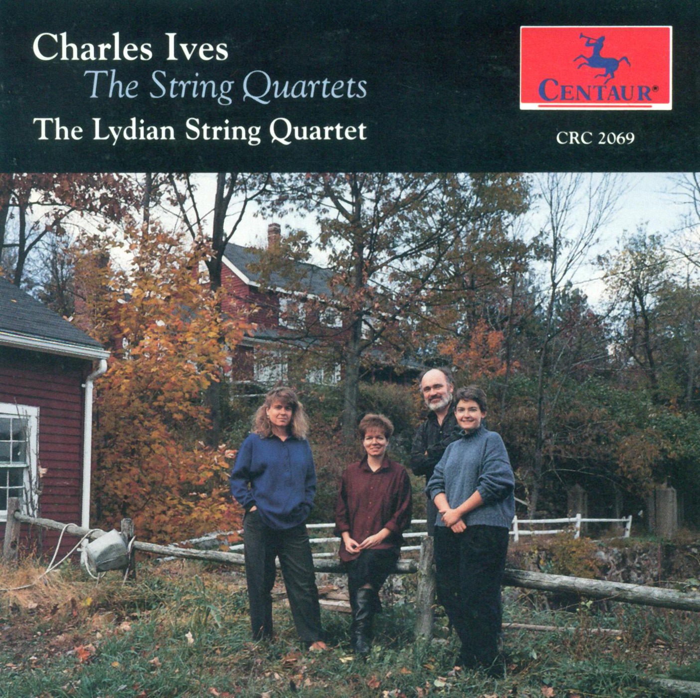 Ives: The String Quartets album cover