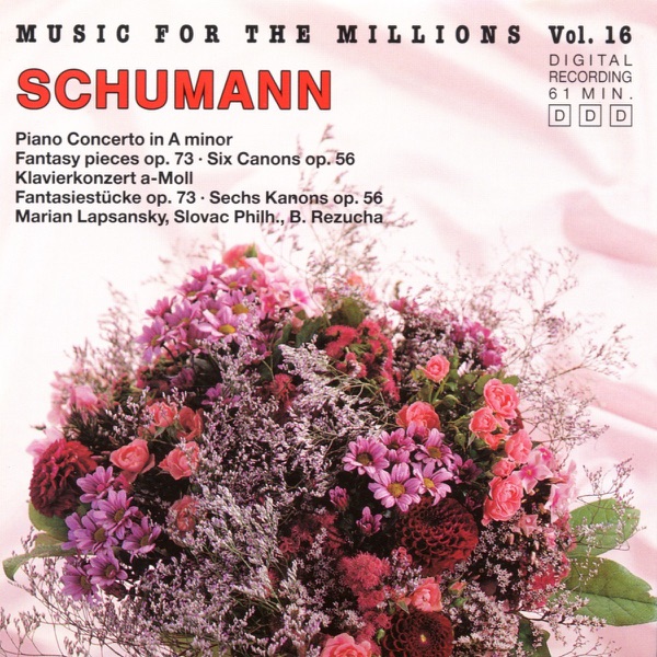 Music For The Millions Vol. 16 - Robert Schumann album cover