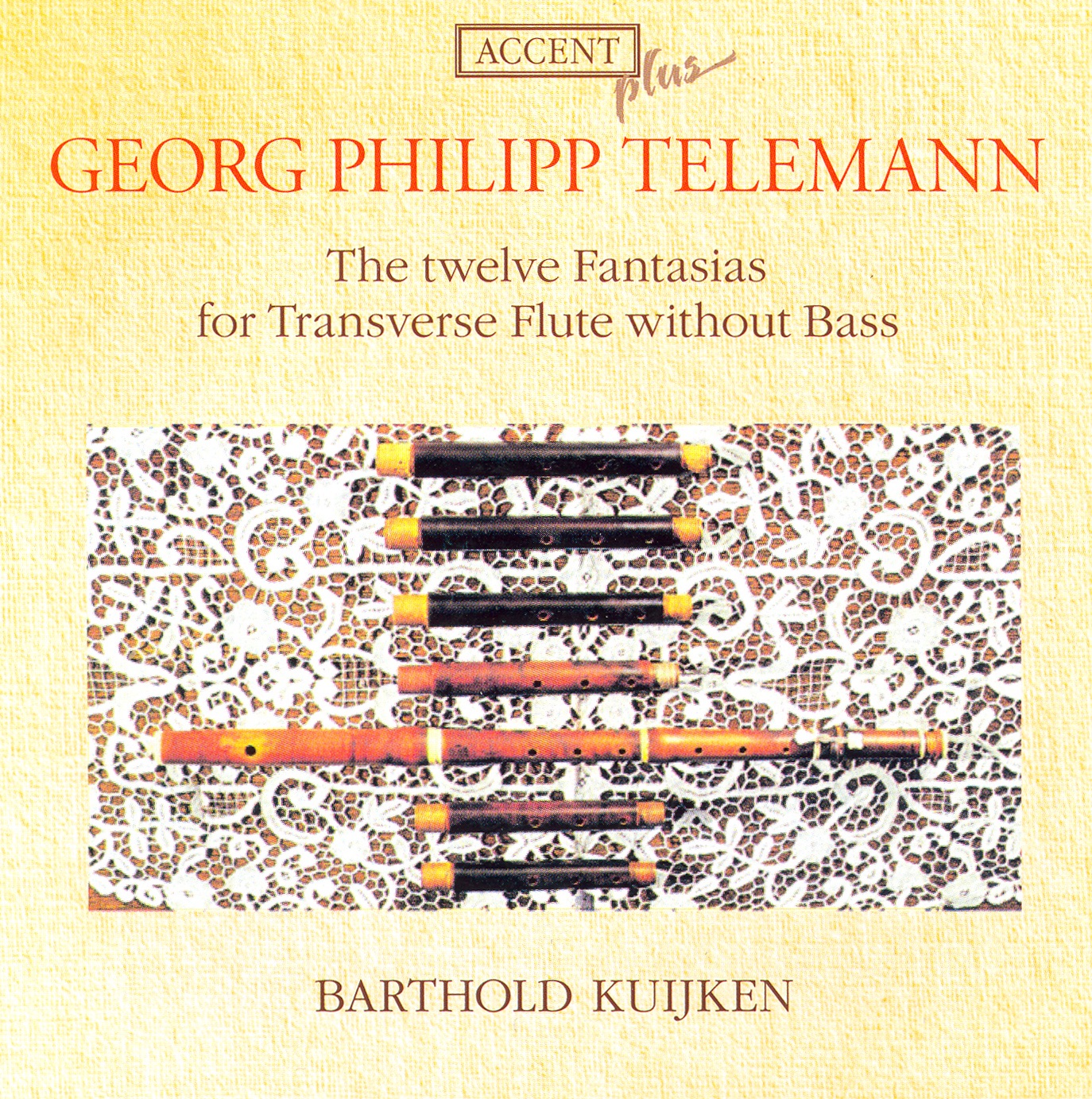 Telemann: 12 Fantaisies album cover