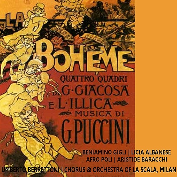 Puccini: La Bohème album cover