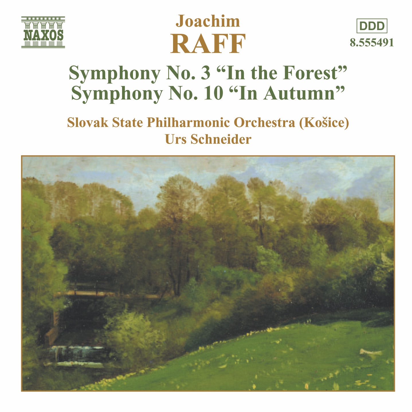 Raff: Symphonies Nos. 3 and 10 album cover