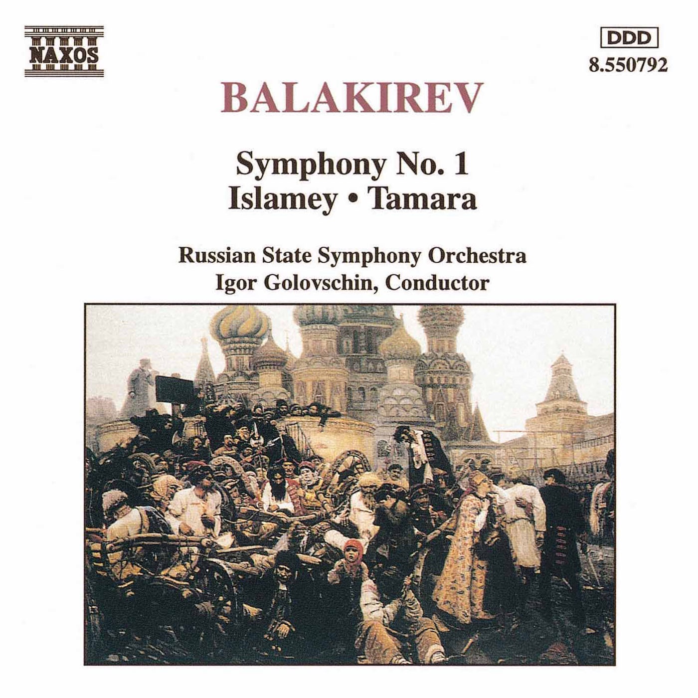 Balakirev: Symphony No. 1 - Islamey - Tamara album cover