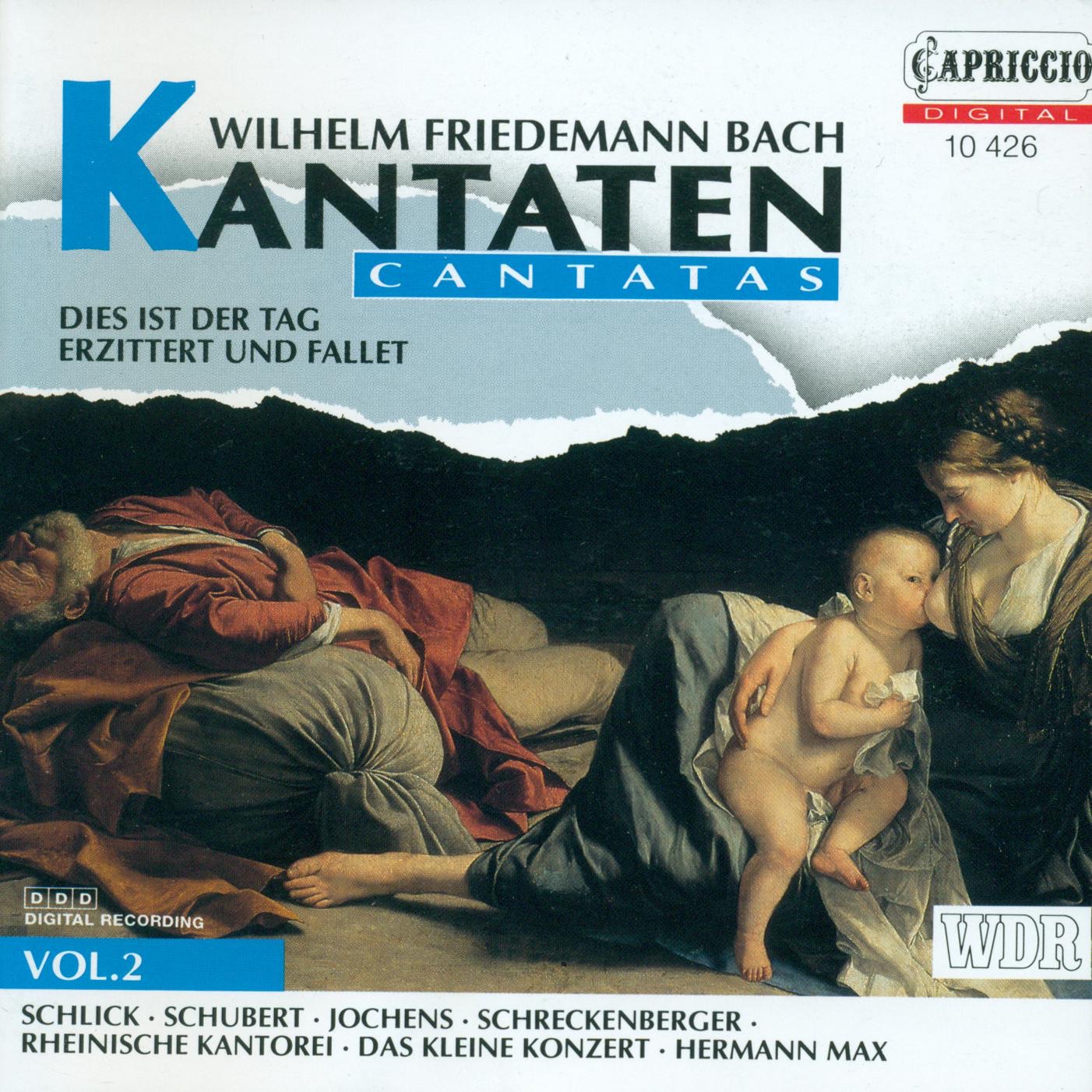 W.F. Bach: Cantatas, Vol. 2 - F. 64, 83 & 85 album cover