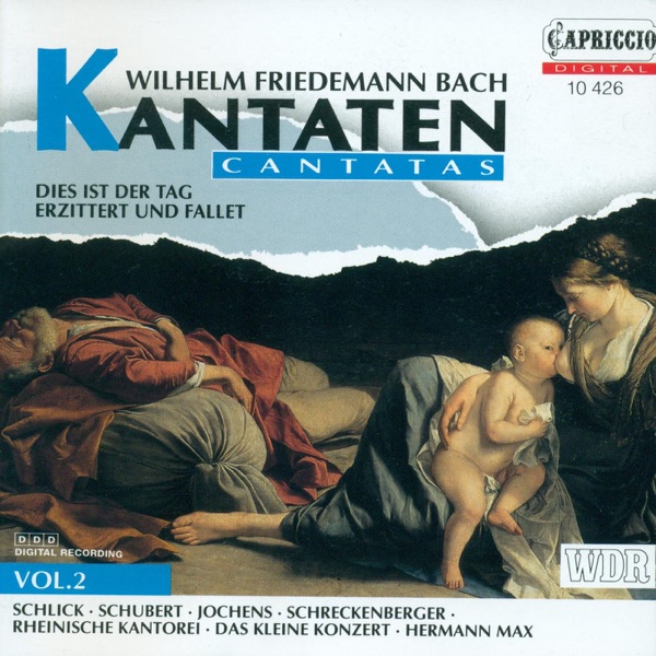 W.F. Bach: Cantatas, Vol. 2 - F. 64, 83 & 85 album cover