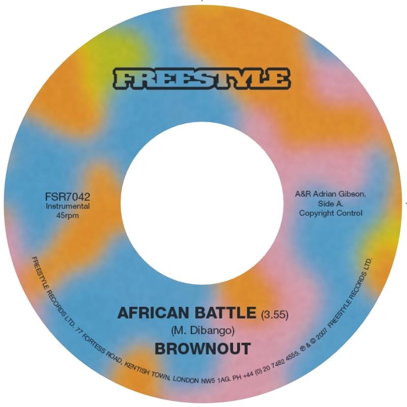 African Battle - Single album cover