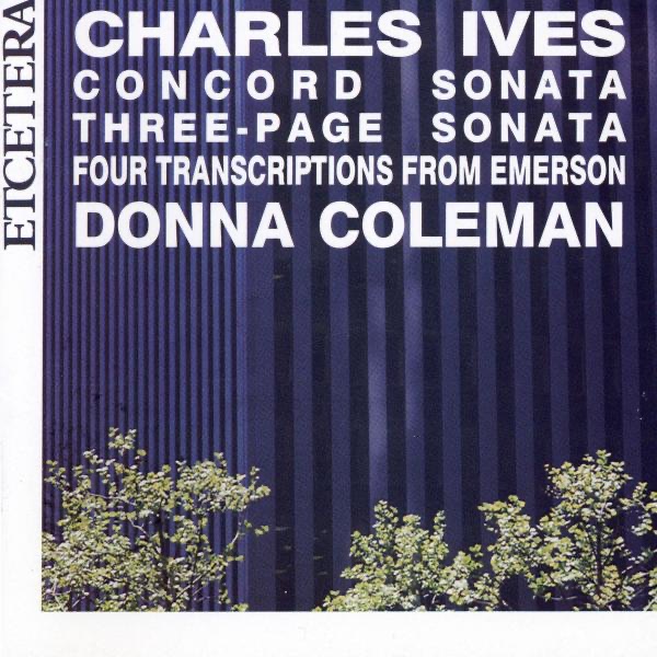 Charles Ives: Concord Sonata & Three-Page Sonata album cover
