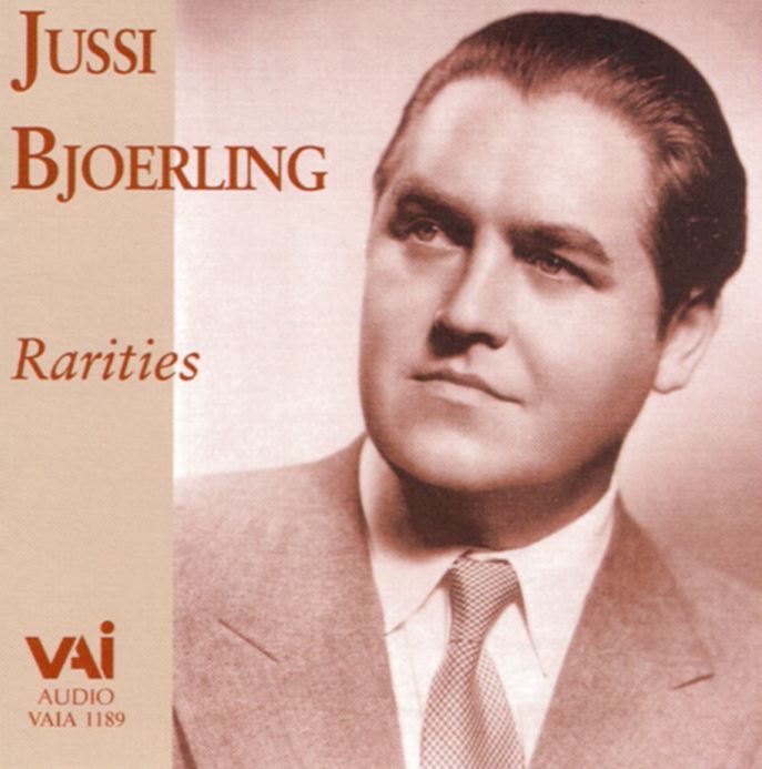 Jussi Bjorling: Rarities album cover