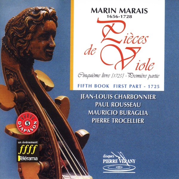 Marais: Pièces de viole, 5ème livre, 1ère partie album cover