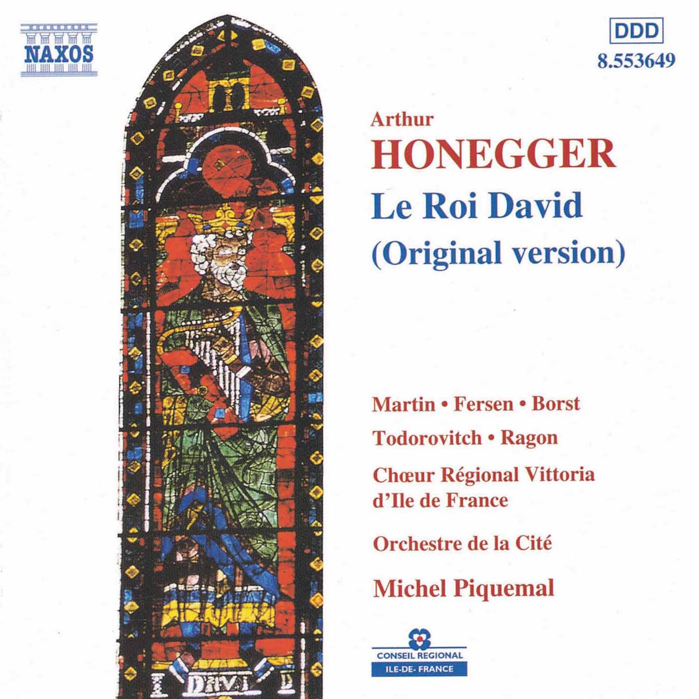 Honegger: Roi David (Le) album cover