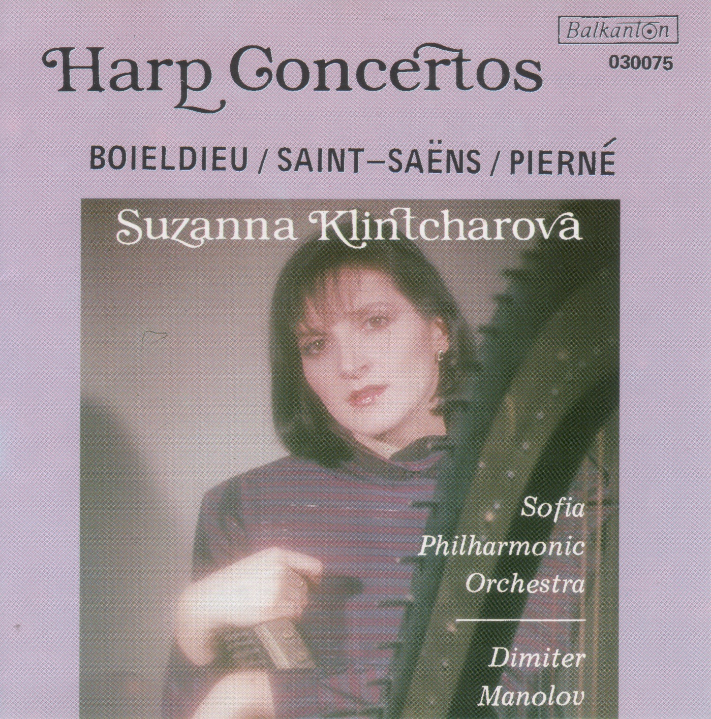 Suzanna Klintcharova: Harp Concertos album cover