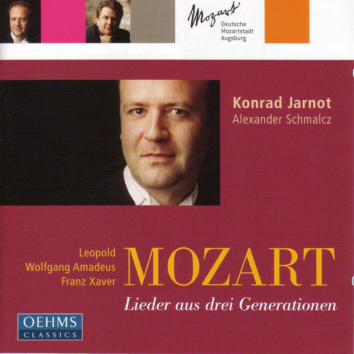 L. Mozart, W. Mozart & Baroni - Cavalcabo: Lieder from 3 Mozart Generations album cover