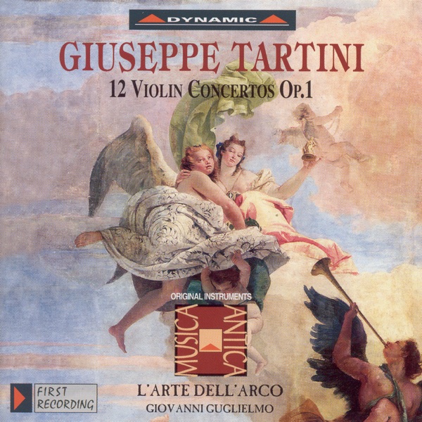 Tartini: Violin Concertos, Vol. 1 - 12 Violin Concertos, Op. 1 album cover