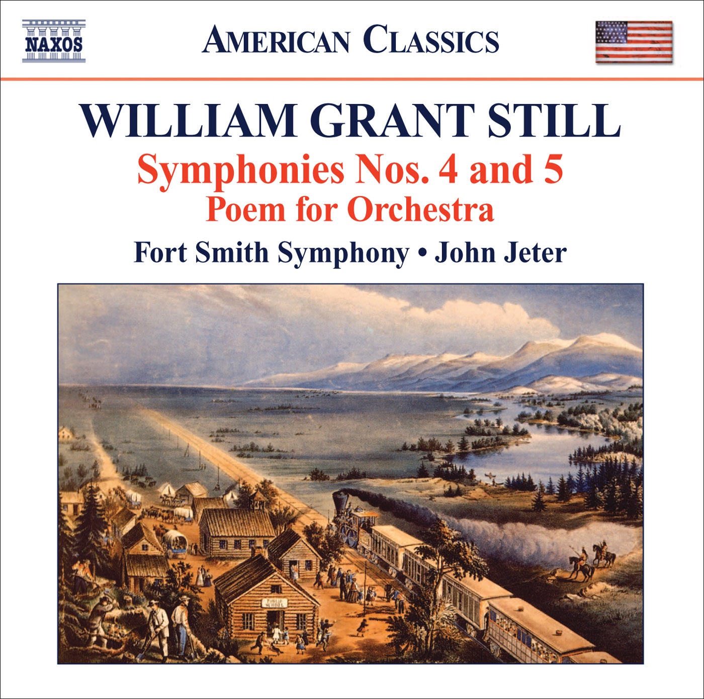 Still, W.G.: Symphonies Nos. 4, "Autochthonous" and 5, "Western Hemisphere" - Poem album cover