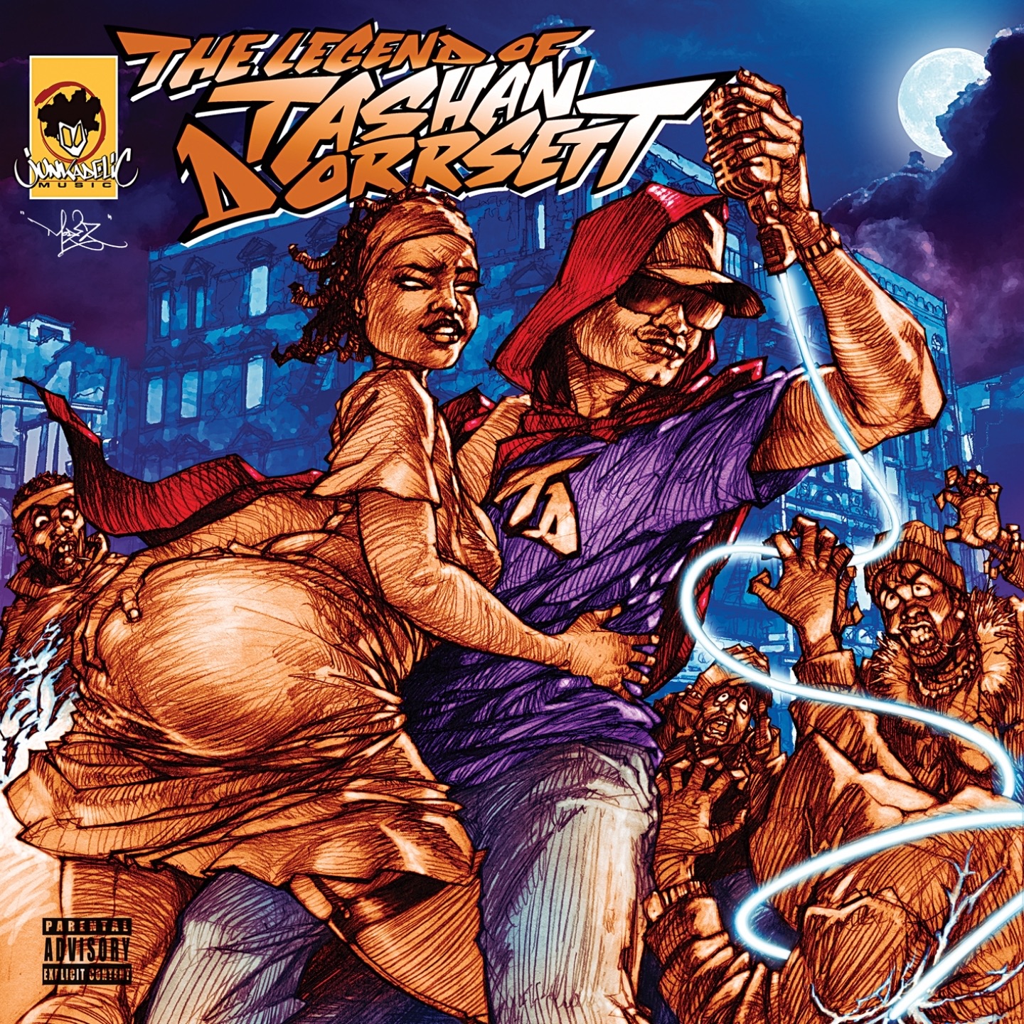 The Legend of Tashan Dorrsett album cover