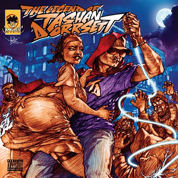 The Legend of Tashan Dorrsett album cover