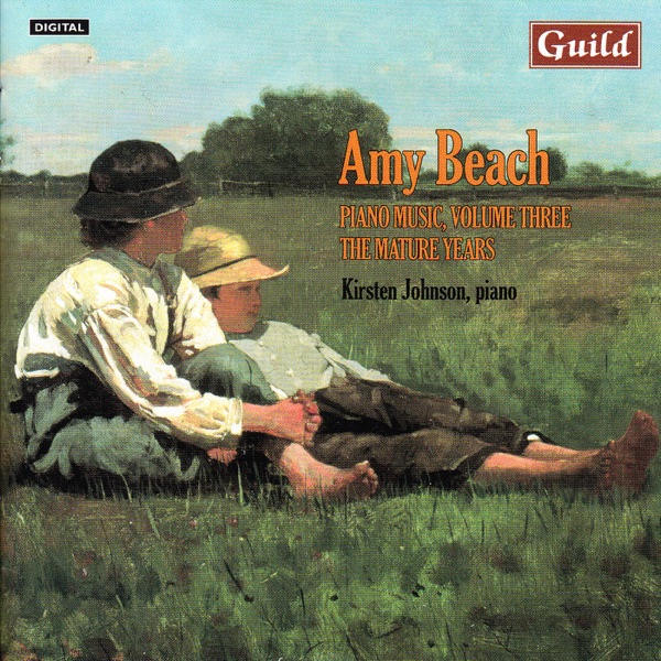Piano Music By Amy Beach - Vol. 3, the Mature Years album cover