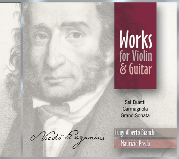 Paganini: 6 Duets for Violin and Guitar - Carmagnola - Grand Sonata album cover