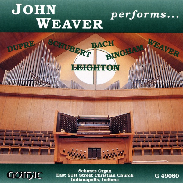 John Weaver performs … album cover