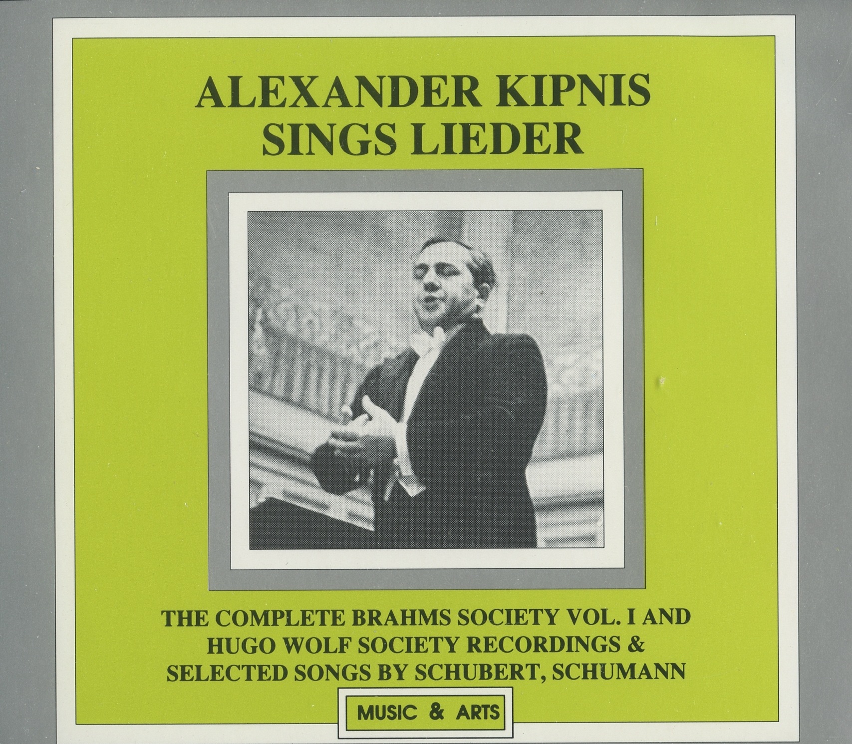 Alexander Kipnis Sings Lieder (1927-1936) album cover