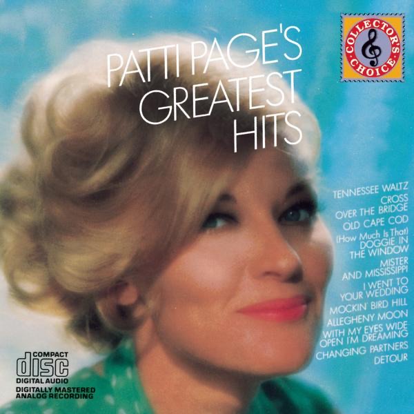 Patti Page's Greatest Hits album cover