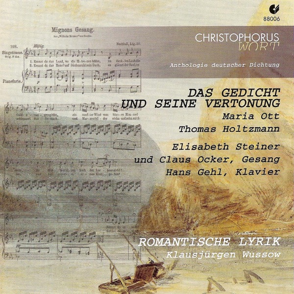 Anthologie Deutcher Dichtung - Das Gedicht Und Seine Vertonung album cover