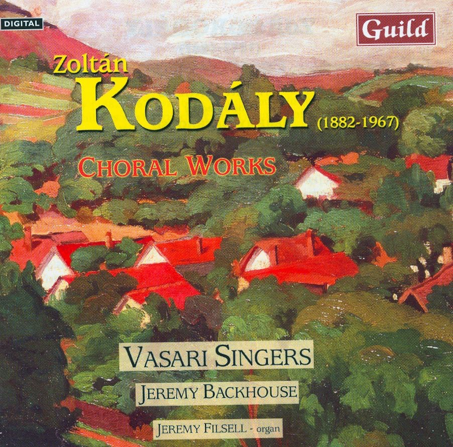 Choral Works By Zoltán Kodály album cover