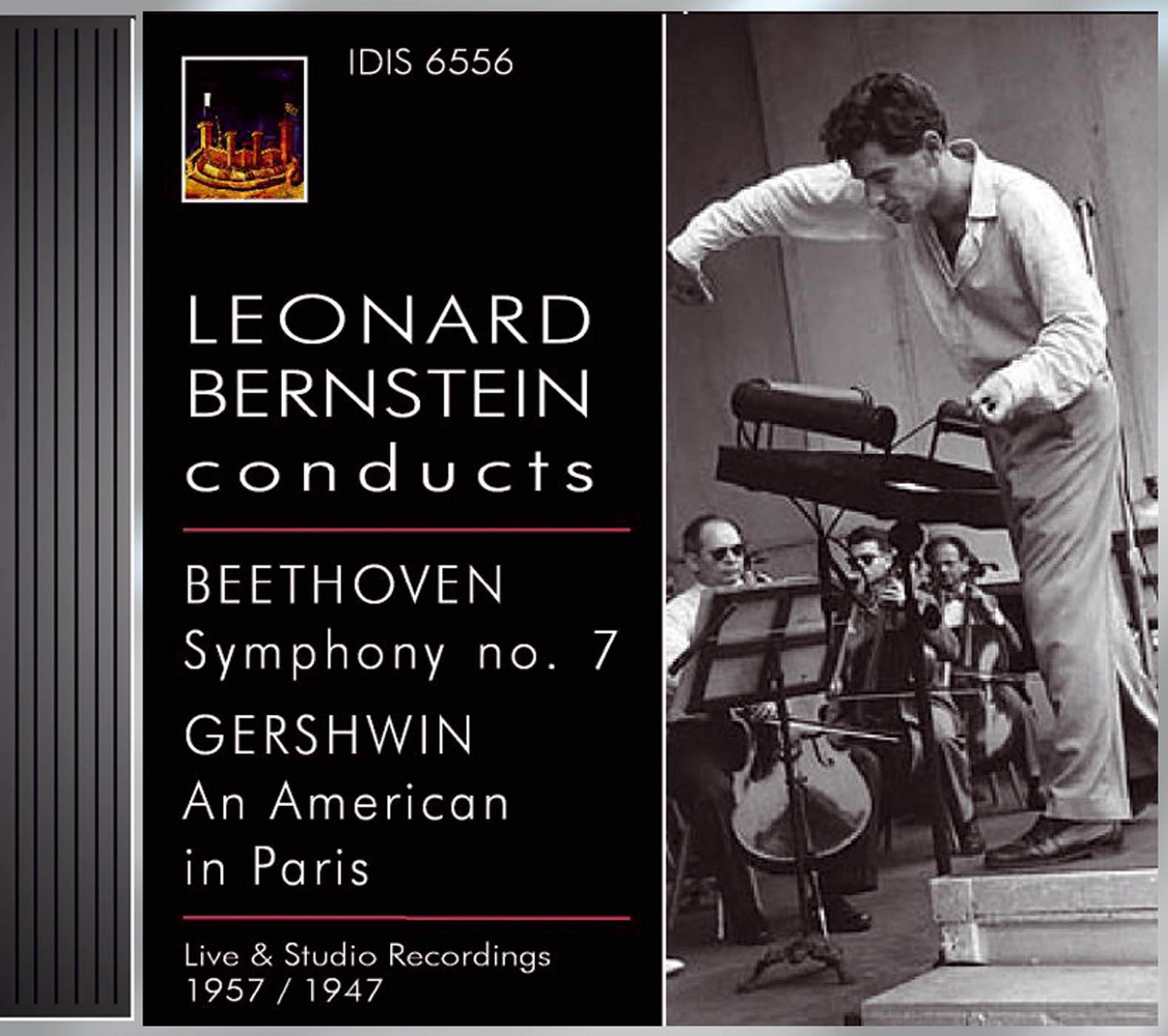 Beethoven: Symphony No. 7 - Gershwin: An American in Paris (1957, 1957) album cover