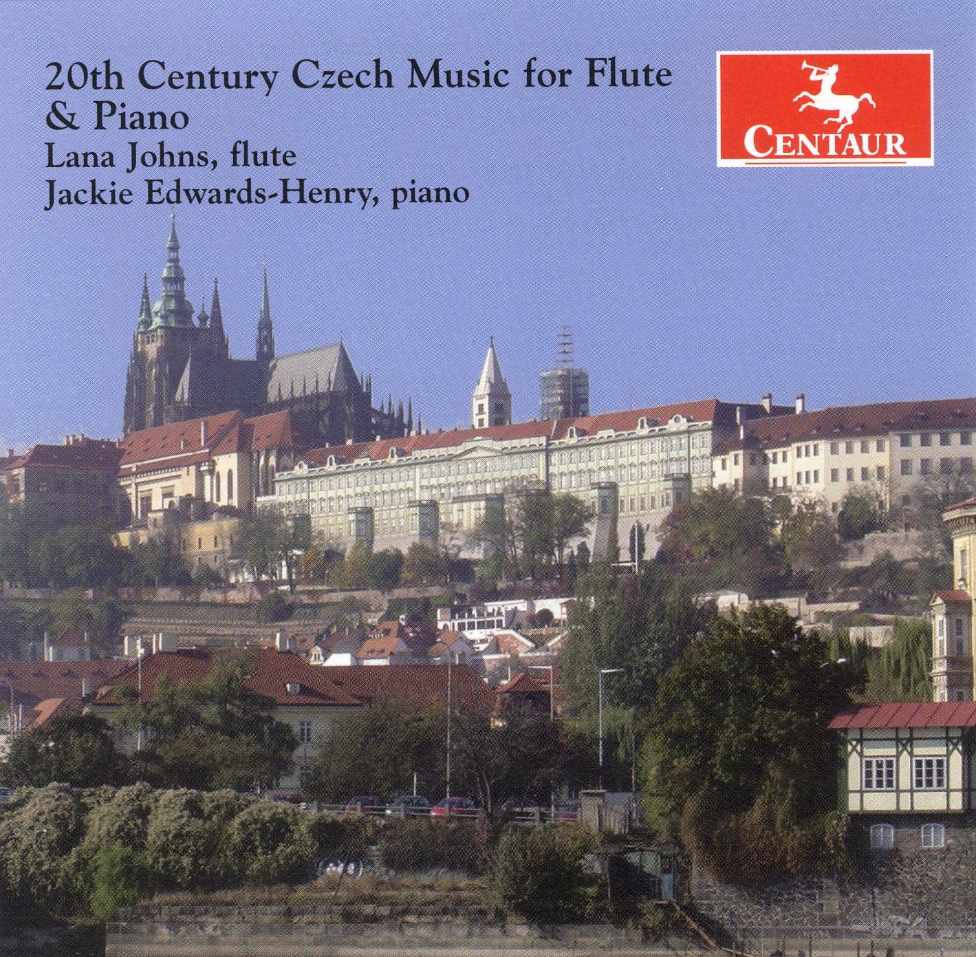 20th Century Czech Music for Flute and Piano album cover