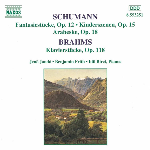 Schumann, R.: Fantasiestucke, Op. 12 - Brahms: Klavierstucke, Op. 118 album cover