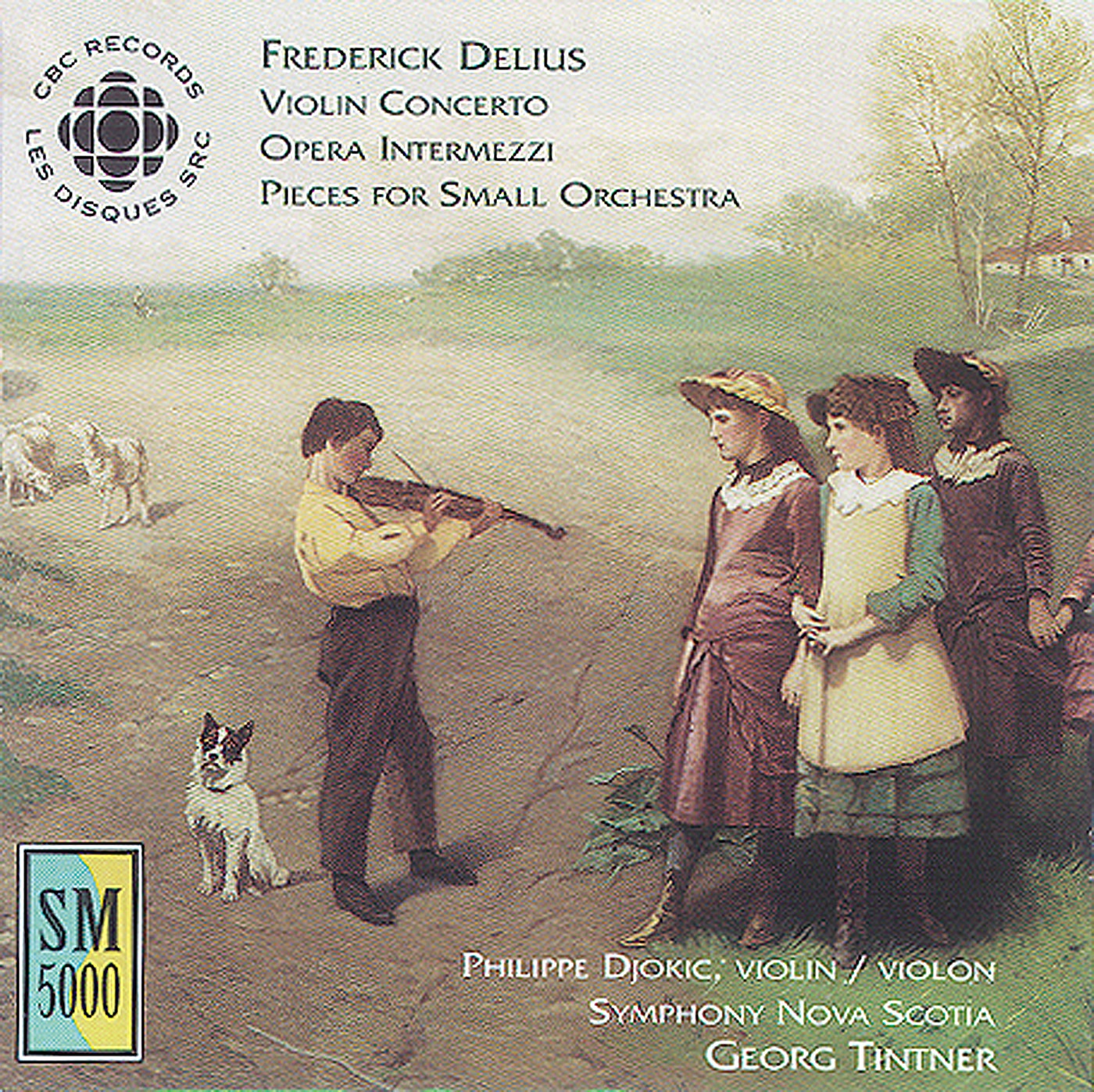 Delius: Violin Concerto - Opera Intermezzi - Pieces for Small Orchestra album cover