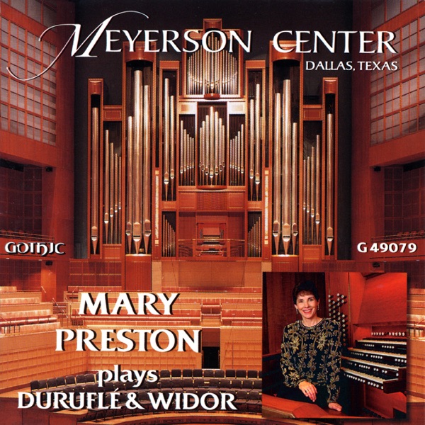 Mary Preston Plays Durufle & Widor album cover