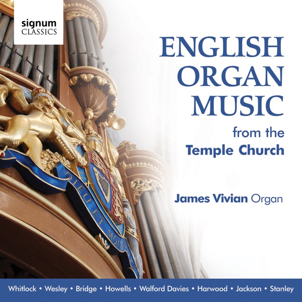 English Organ Music from the Temple Church album cover