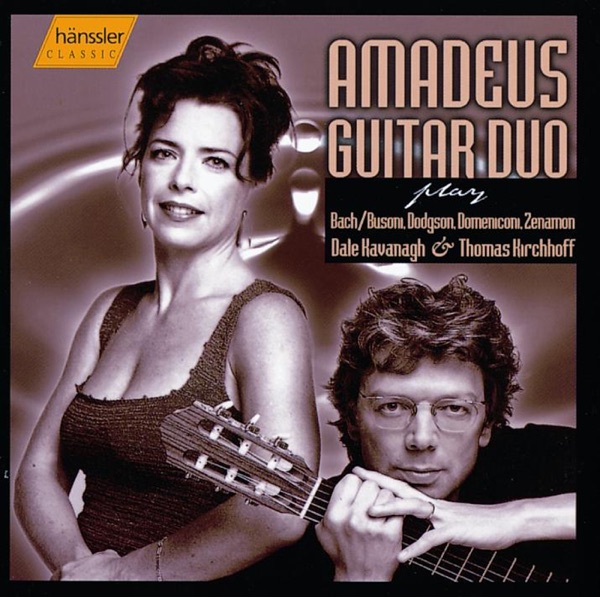 Amadeus Guitar Duo: Bach - Dodgson - Domeniconi - Zenamon album cover