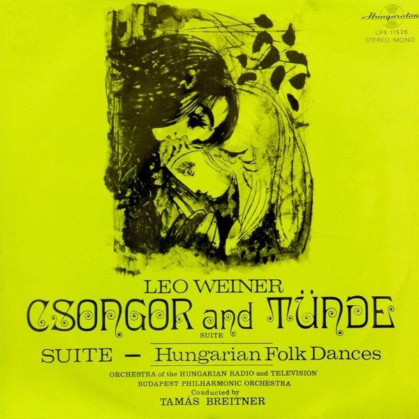 Csongor és Tünde - szvit zenekarra album cover
