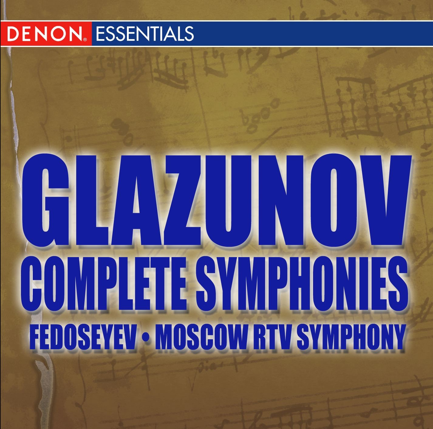 Glazunov: Complete Symphonies album cover