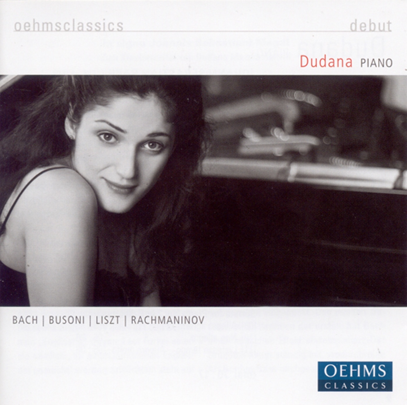 Piano Recital: Mazmanishvili, Dudana - Bach, J.S. - Liszt, F. - Rachmaninov, S. album cover