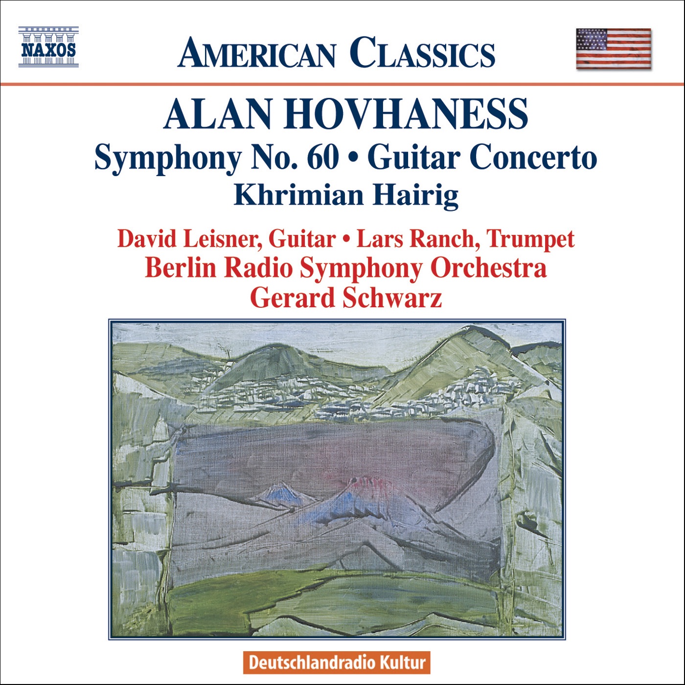 Hovhaness: Khrimian Hairig, Guitar Concerto, Symphony No. 60 album cover