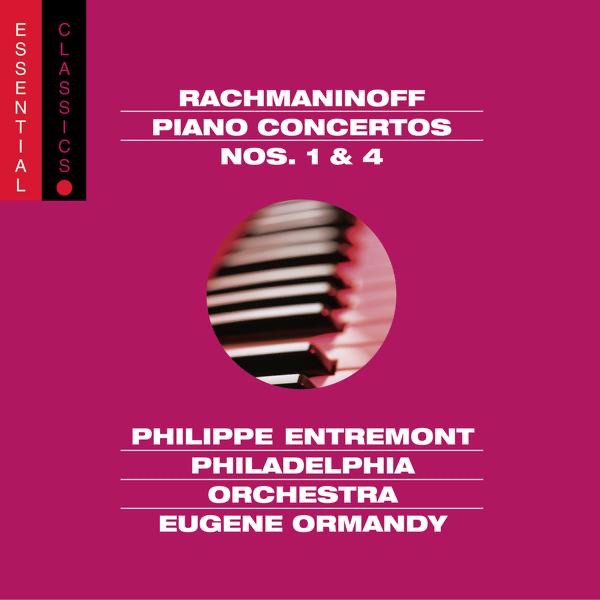 Rachmaninoff: Piano Concertos Nos. 1 & 4; Rhapsody On a Theme of Paganini album cover
